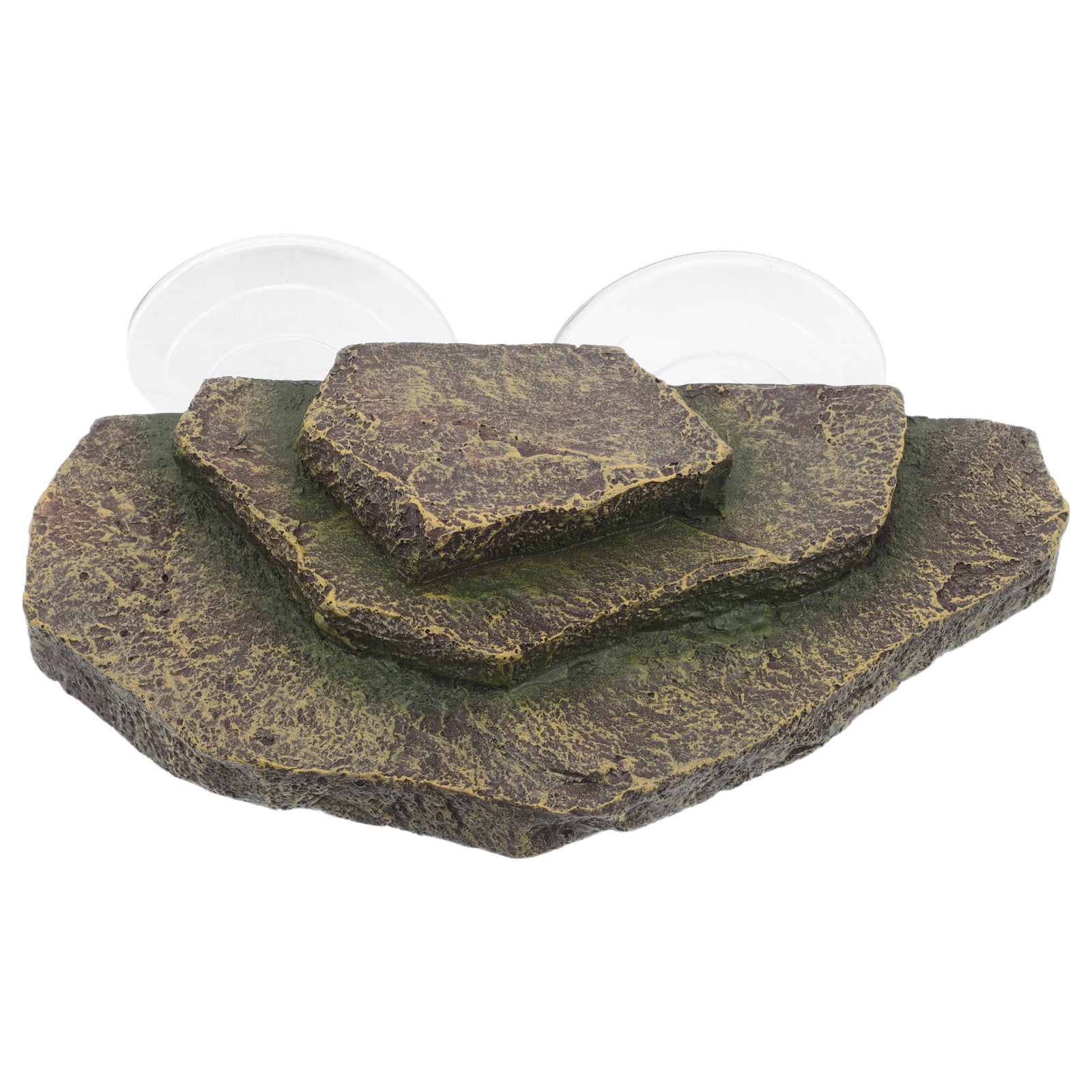 HAMPPLIES Resin Turtle Basking Platform Multi-Color for Terrarium Comfortable Resting and Hiding