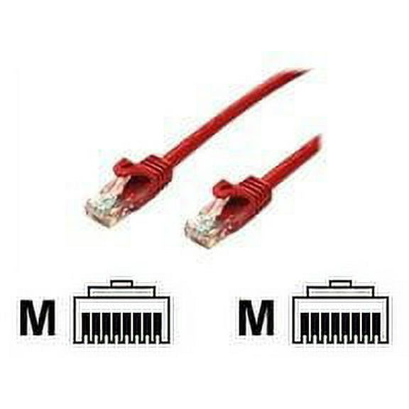 Bytecc - Patch cable - RJ-45 (M) to RJ-45 (M) - 15 ft - UTP - CAT 6e - red
