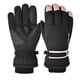 thumbnail image 2 of Guantes de esquí para hombre y mujer, de algodón y forro polar grueso, antideslizantes, con pantalla táctil, para exteriores, montañismo, ciclismo, a prueba de viento, impermeables, 2 of 4