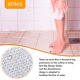 thumbnail image 2 of Juego de pegatinas antideslizantes para ducha, tiras de seguridad antideslizantes para bañera, alfombrilla transparente para baño, cocina, escaleras, 24 piezas, 2 of 5