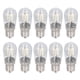 thumbnail image 2 of 10 bombillas LED E12 de cristal para lámpara de techo pequeña, 500 lm, para dormitorio y oficina., 2 of 14