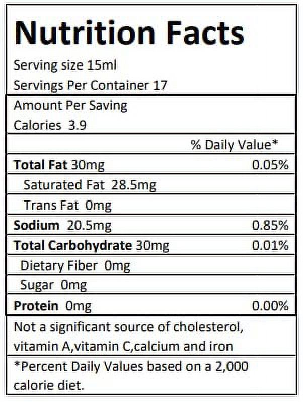 P L-RA Organic 100% Natural Coconut Sap Vinegar - Sodium Free - Vegan, Paleo & Keto - Low Glycemic - Marinade Substitute - Gluten Free - Soy Free - Kosher - 8.5 oz (50 Servings) - Pack of 3