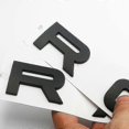 thumbnail image 4 of 3D ABS Car Front Hood Emblem Badge Decal Letters Sticker Range Rover Logo For Range Rover Evoque Sport HSE SE V8 Accessories, 4 of 4