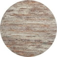 thumbnail image 2 of Addison Rugs Mayfield Premium Machine Washable Transitional Abstract Terracotta Round Rug, 8' x 8', 2 of 6