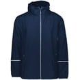 thumbnail image 3 of Holloway Sportswear 4XL Packable Full Zip Jacket Navy 229582, 3 of 5