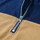 thumbnail image 5 of pstuiky manga larga de hombre, Camisa informal para hombre con media cremallera, color block, cuello alto y mangas largas camisetas de hombre xxl, 5 of 8