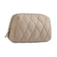 thumbnail image 2 of Organizador portátil de maquillaje, bolsa de almacenamiento acolchada para cosméticos Camello, 2 of 9