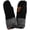 Black/Dark Melange Grey, variant on CC Brand Color Block Sherpa Lined Mitten Accessories Black/Dark Grey