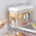 thumbnail image 2 of Pichet d'Eau pour Réfrigérateur avec Robinet Pichet d'Eau pour Réfrigérateur Pot d'Eau Glacée 3500ml, 2 of 4