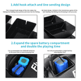 thumbnail image 3 of Flytec 2011-5 Fish Finder 1.5kg Loading 500m Remote Control Fishing Bait Boat RC Boat, 3 of 7