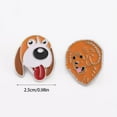 thumbnail image 5 of K-KED 50 Styles Cartoon Pet Dog Pin Badges Lapel Brooches Metal Enamel Accessories-14, 5 of 9