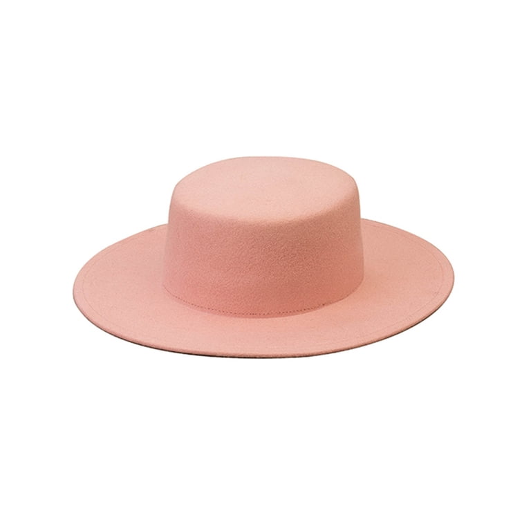 Pink Fedora Hat - Women Accessories Hat by Amazon.com: Adult main image 3