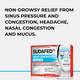 Sudafed PE Head Congestion + Mucus Relief Tablets for Sinus Pressure ...