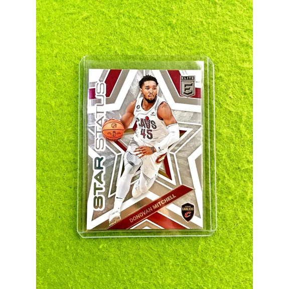 Donovan Mitchell SILVER FOIL CARD CAVS JERSEY #45 SP 2022 Elite MAKE AN OFFER