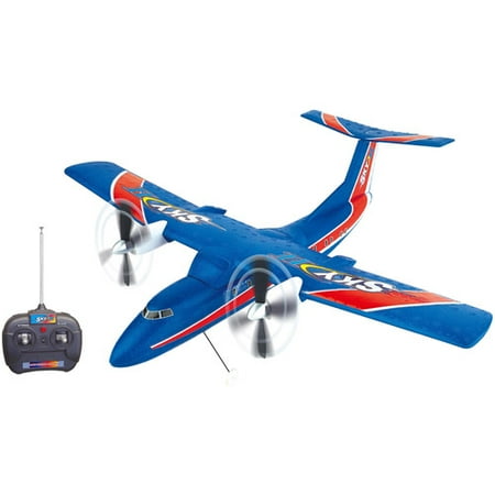 Golden Bright Radio Control Sky 2 Airplane, Blue