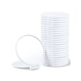 thumbnail image 1 of Set de 24 espejos de maquillaje redondos Compact Mirror Getinbulk, color blanco, 1 of 7