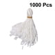 thumbnail image 4 of 1 paquete de cuerdas colgantes universales para ropa, etiqueta para ropa, sujetador cuadrado de plástico para tienda en casa (blanco), 4 of 6