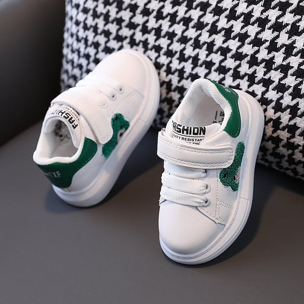 Zapatos para niños, zapatos de tabla de otoño para niños, zapatillas de panda para niñas, zapatos blancos, zapatos casuales para niños de 1 a 6 años
