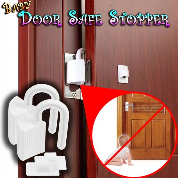 Safe Baby Kids Proofing Safety Finger Pinch Hinge Door Guard Stopper