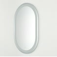 thumbnail image 5 of SAFAVIEH Crosby 24 Inch Aluminum Led Mirror, Silver/White, 5 of 13
