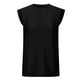 thumbnail image 2 of Blusas de Manga Corta para las Mujeres Camiseta de Cuello Redondo Sólido, Blusa de Verano Casual para las Mujeres, 2 of 6
