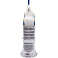 thumbnail image 4 of Noble Gems Silver Glittered MENORAH Glass Hanukkah Ornament, by Kurt Adler, 4 of 6