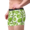 thumbnail image 2 of Uemuo Green Various Lemons Pattern Men's Boxer Briefs,Trunk Anti-Chafing,Comfortable, Durable, and Stylish Underwear-XX-Large, 2 of 9