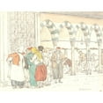 thumbnail image 3 of Martinus Rørbye 24x20 Black Modern Framed Museum Art Print Titled - Ved Topna Mosketeen (1835 - 1836), 3 of 5