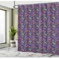 thumbnail image 5 of Ambesonne Urban Shower Curtain, Abstract Scuffed Drop Sprays, 69"Wx75"L, Multicolor, 5 of 5