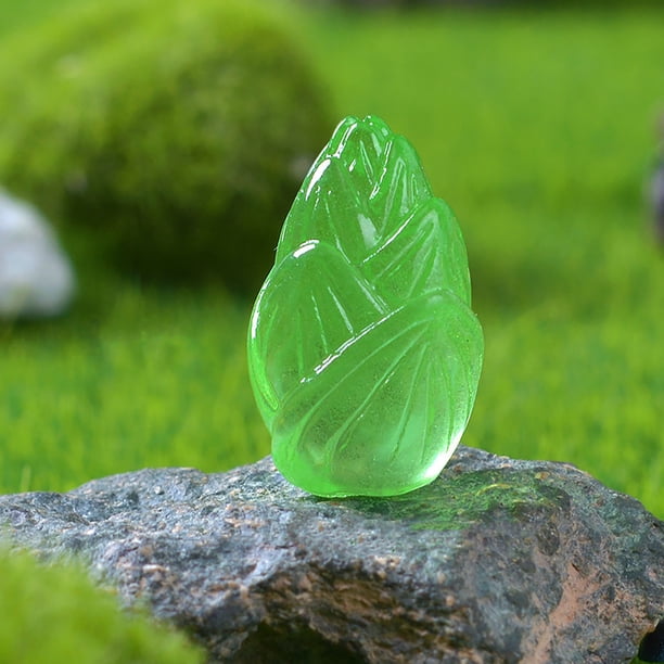 Fiudx Artículos en oferta con ofertas flash 5 adornos de luz nocturna con forma de hongo, bonitos minihongos para jardinería, pequeños adornos transparentes, pequeños hongos de resina para manualidad