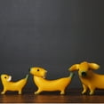 thumbnail image 6 of Banana Dog Statue Creative Banana Puppy Resin Ornament For Home Office Decor,Dog Lover Gifts, 6 of 15