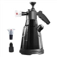 thumbnail image 2 of Electric Foam Sprayer 1.5L High Pressure Car Wash Bottle, Handheld Foam-Cannon with Adjustable Nozzle for Auto Detailing, Garden Watering & Home Cleaning Multi-Purpose Black, 2 of 5
