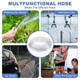 thumbnail image 7 of Uxcell Clear Hose, Flexible Plastic Water Pipe Lightweight Vinyl Hose - Fitting for (Garden/Pool/Pump/ Aquarium/Fish Tank), 0.63"(16mm) ID & 0.79"(20mm) OD & 16.4ft, 7 of 7