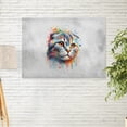 thumbnail image 2 of Watercolor Drip Scottish Fold Pop Art Colorful Portrait Artwork Horizontal Matte Canvas Poster Cat Lover Kitten Owner Gifts Wall Art Home Decor - 01009, 2 of 5