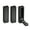 Black Square, variant on Modest Folding Hooks Secure Hold Design Wall Hook Bathroom Accessories