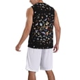thumbnail image 2 of Naloa Butterfly1 Basketball Jersey Reversible Men's Mesh Athletic Sports Shirts Training Practice S-4XLSmall, 2 of 6