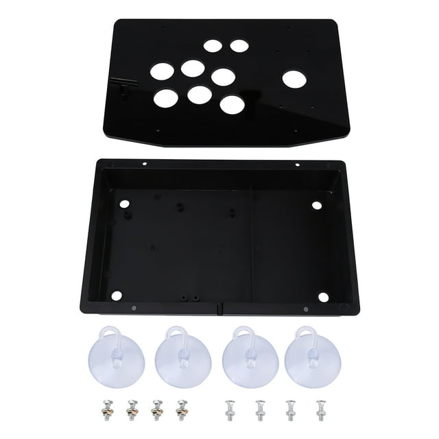 Arcade GamingPanel acrílico negro y kits de arcade DIY Juego de arcade resistente y resistente Jadeshay A