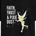 thumbnail image 3 of Tinker Bell - Faith Trust Pixie Dust Cropped Graphic T-Shirt, 3 of 5