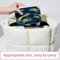 thumbnail image 6 of Crocodile Velvet Portable Travel Organizer with Removable Compartment - Gift, Earring Organizer, Storage Box, and Bracelet Holder, 6 of 7