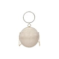thumbnail image 2 of Women’s Rhinestone Evening Clutch Ball Purse – Round Chain Shoulder Crossbody Handbag for Weddings, Parties, Prom, 2 of 6