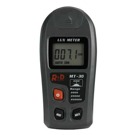 MT-30 Digital Lux Meter 200,000 Handheld Digital LCD Electronic Photometer Pocket Mini Light Sensor Luminometer Measure