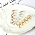 thumbnail image 4 of 10PCS Spiral Hair Pins, Spin Pins Spiral Bobby Pins for Girls and Women, Non-Scratch Round Clip & Bun Twist, for Women Bun Hair Style DIY, Coffee, 4 of 6