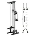 thumbnail image 2 of Dual Pulley Wall Mounted Cable Machine for Home Gym – 18 Adjustable Positions, 400LB Capacity, Functional Trainer for Strength & Upper Body, Lat Pulldown & Cable Crossover, Heavy Duty, 2 of 8