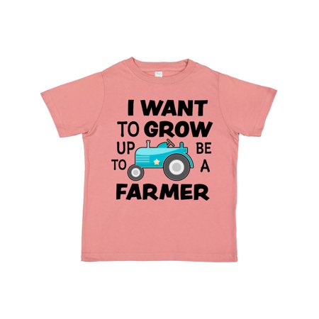 

Inktastic I Want To Grow up To Be a Farmer Gift Toddler Boy or Toddler Girl T-Shirt
