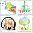 thumbnail image 6 of EIMELI Baby Car Seat Toys Clip On Stroller Toy with Birds and Bees Hanging Rattle, Sensory Activity Toy for 0-3,6 to 12 Months , Two Wrist Rattles Gift for Baby Girls Boys, 6 of 8