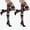 black, variant on 2 Pairs B50 British Style Lace-up Striped Thigh High Stockings, Subculture Embroidered Black and White Bandage Long JK Hosiery