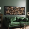 thumbnail image 3 of Large Framed Canvas Print Soft Woodland Rabbit Painting for Nature Lovers Wall Art Decorative Ready to Hang Painting for Living room Bedroom - 60"x20" Black Frame, 3 of 9