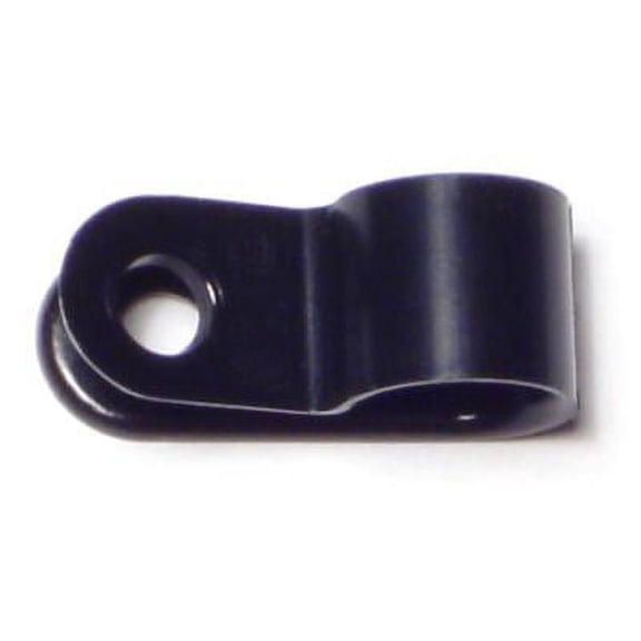5/16" x 3/8" Black Nylon Plastic Strap (24 pcs.)
