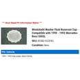 thumbnail image 2 of Windshield Washer Fluid Reservoir Cap - Compatible with 1990 - 1993 Mercedes-Benz 500SL 1991 1992, 2 of 2