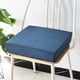 thumbnail image 5 of Cojín de Suelo Aterciopelado de 40 Cm | Cojín de Asiento Relleno de Espuma de 40 X 40 X 3 Cm para Salón, Tatamis y Usos Múltiples | Soporte Suave para Adultos y Niños, 5 of 7